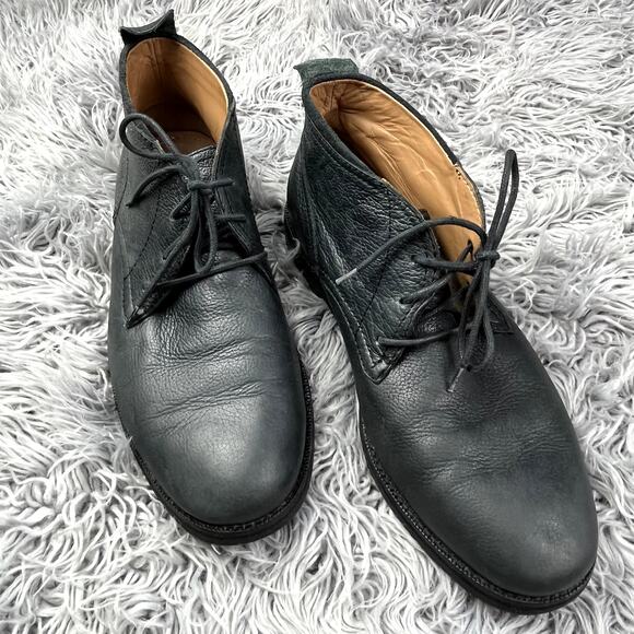 Cole Haan Ogden Stitch Chukka Leather Lace Up Ankle Boot Mens 12 Black C24524 - Picture 3 of 12